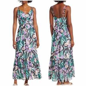 Donna Morgan (Nordstrom) | NWT Floral Maxi Dress | Size 14